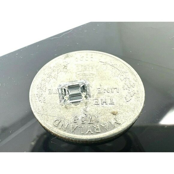 GIA Certified Loose Diamond 0.78ct I VVS2 Emerald Shape For an Engagemen… - Picture 4 of 12